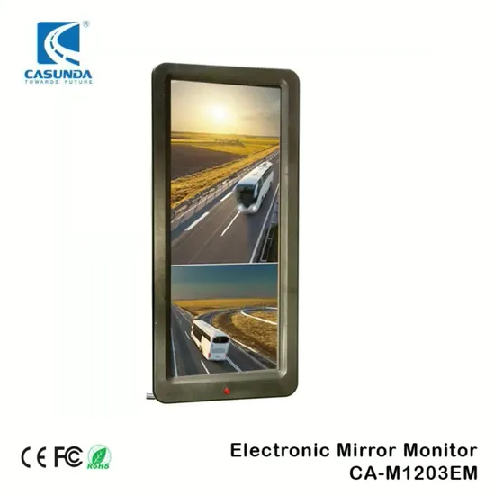 7 인치 자동차 버스 트럭 TFT LCD 디스플레이 터치 버튼 스크린 패널 백미러 모니터